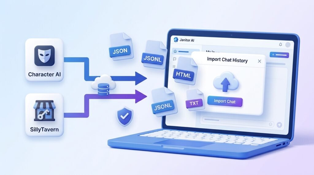 How To Import Chat in Janitor AI? How To Import Chat in Janitor AI